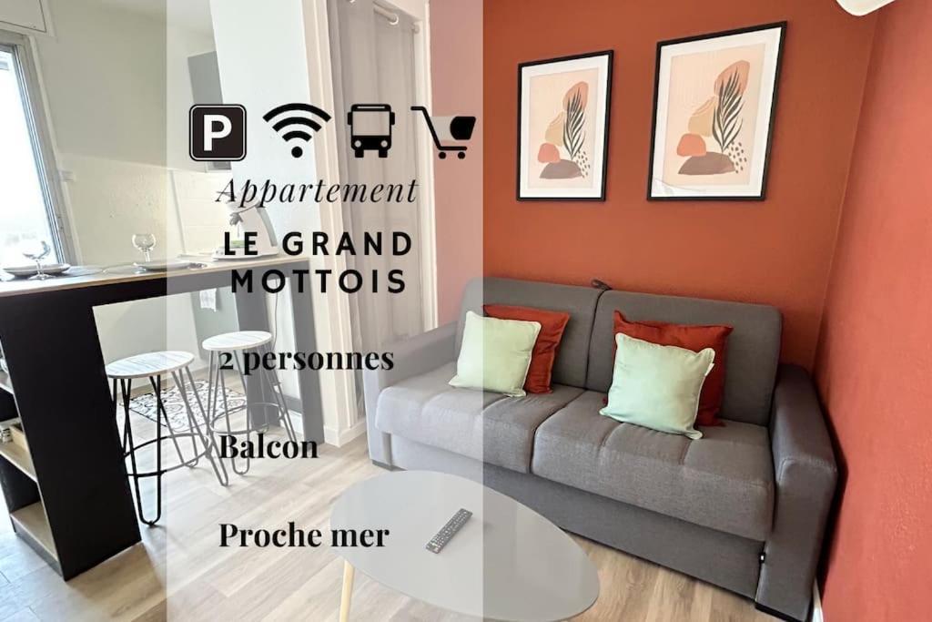 050 - Le Grand Mottois Studio, 2pers - 100m * La Grande-Motte